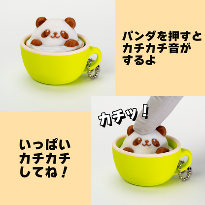 3Dラテアートクリッカー　パンダ