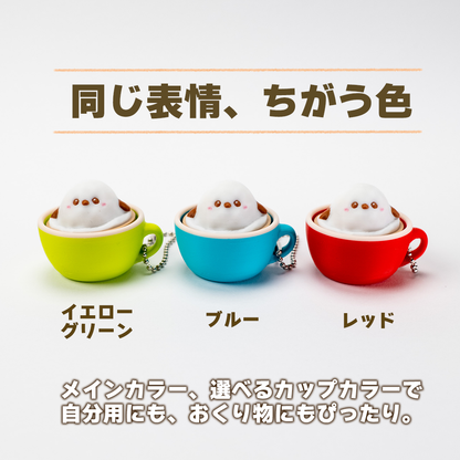 3Dラテアートクリッカー　シマエナガ
