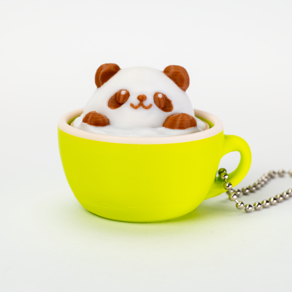 3Dラテアートクリッカー　パンダ