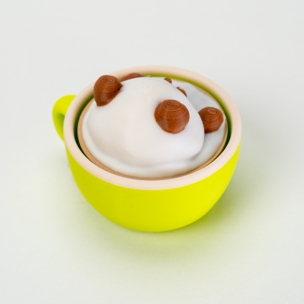 3Dラテアートクリッカー　パンダ