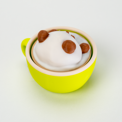 3Dラテアートクリッカー　パンダ