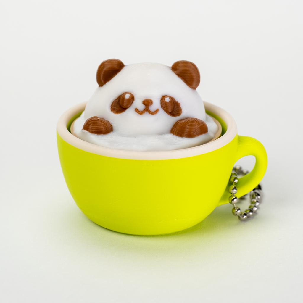 3Dラテアートクリッカー　パンダ