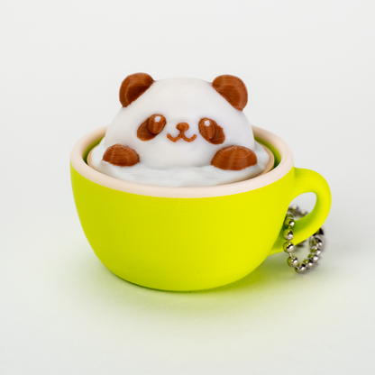 3Dラテアートクリッカー　パンダ