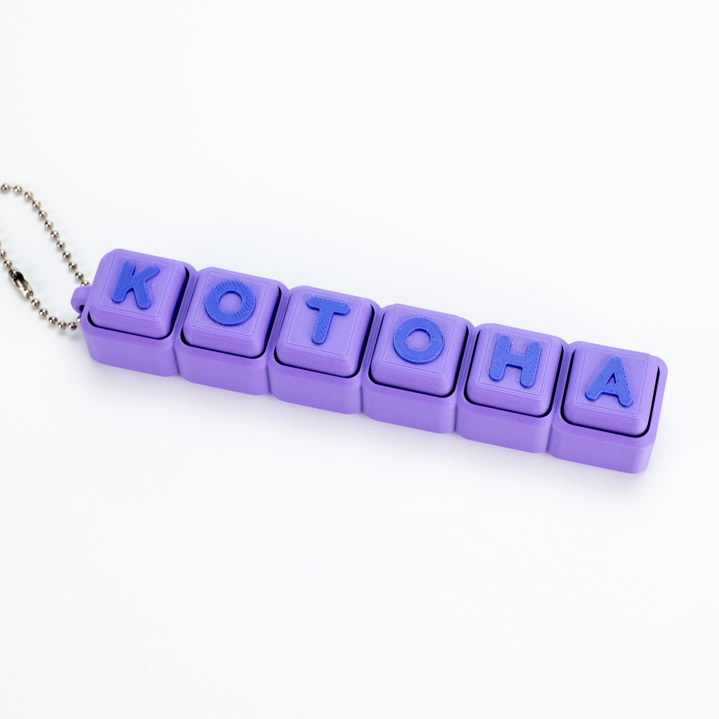 【6文字】文字が選べるクリッカー カスタムキーホルダー