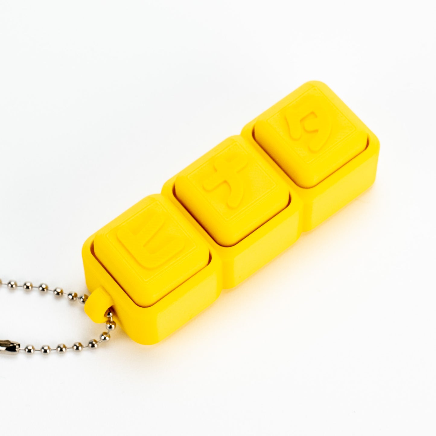 【3文字】文字が選べるクリッカー カスタムキーホルダー